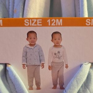 Disney Blue and Gray Kids Matching Set